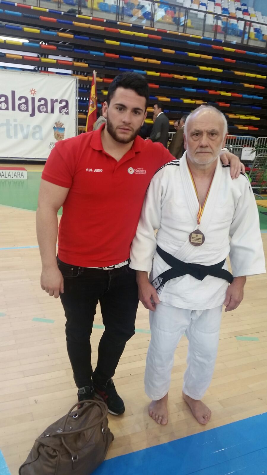 BRONCE para Jesús Lopez en el Campeonato de España de Judo Veteranos 02-04-16